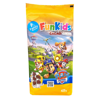 Mini galletas de cacao Paw Patrol Family Biscuits Funkids 425 g.