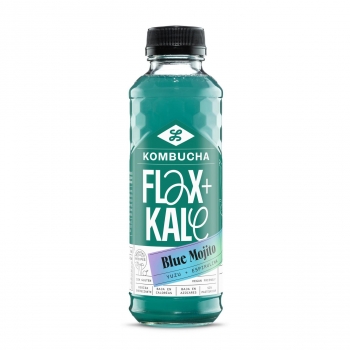 Kombucha blue mojito Flax & Kale sin gluten 400 ml