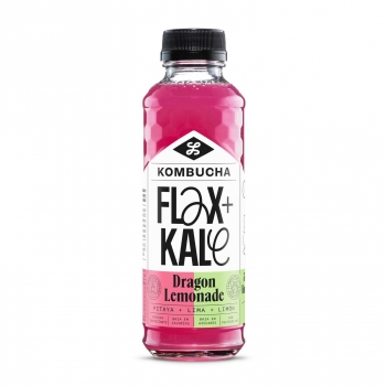 Kombucha dragon lemonade Flax & Kale sin gluten 400 ml