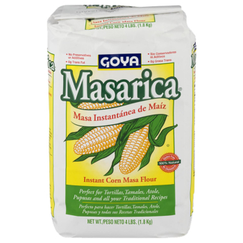 Harina instantánea de maíz Goya sin gluten 1,8 kg.