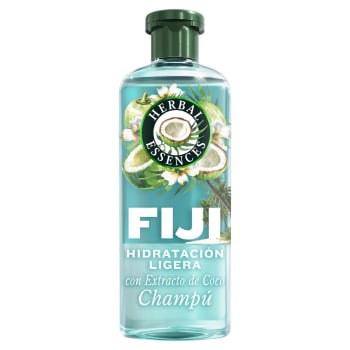 Champú con extracto de coco hidratación ligera Fiji Herbal Essences 350 ml.