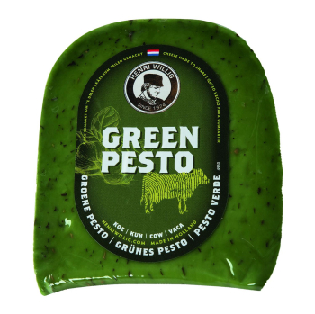 Queso de vaca con pesto verde Henri Willig 200 g.