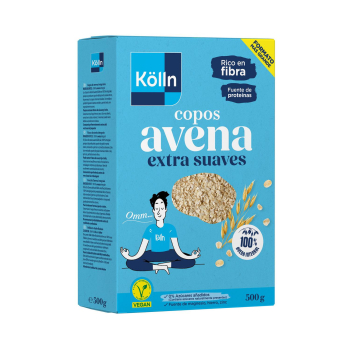 Copos de avena extra suaves Peter Kölln sin azúcar añadido 500 g.