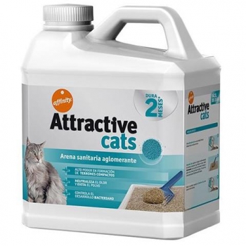 Arena Absorbente Attractive Cats 6.36 Kg