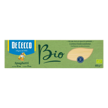 Pasta spaghetti ecológico De Cecco 500 g.