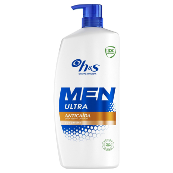 Champú anticaspa anticaída Men Ultra H&S 800 ml.