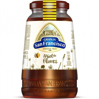 Miel de flores Granja San Francisco 950 g.