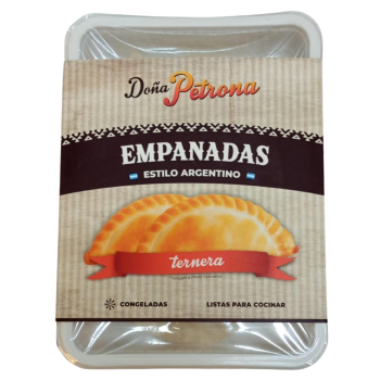 Empanadas ternera Doña Petrona pack de 4 ud de 380 g. 4 x 380 g