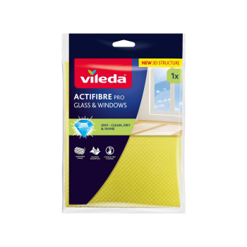 Bayeta de Microfibra para Cristales y Ventanas VILEDA Actifibre Pro
