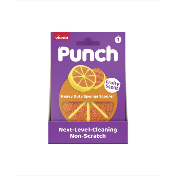 Esponja Flexible Naranja VILEDA Punch