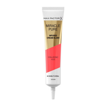 Colorete en crema Miracle Pure 02 Sunlit Coral Max Factor 1 ud.