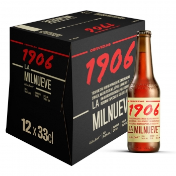 Cerveza 1906 reserva especial pack 12 botellas 33 cl.