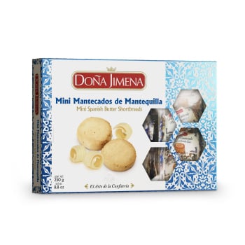 Mini mantecados de mantequilla Doña Jimena 250 g.