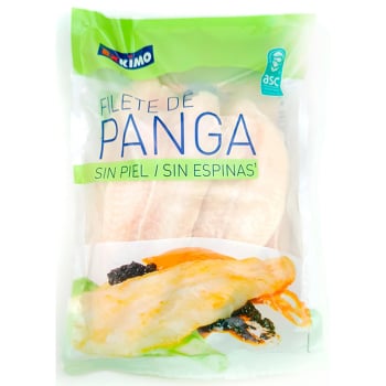 Filete de panga sin piel y sin espinas Exkimo 900 g.