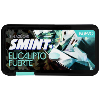 Caramelos eucalipto fuerte sin azúcar Smint sin gluten 21 g.