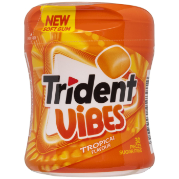 Chicles tropical sin azúcar Trident 70,2 g.