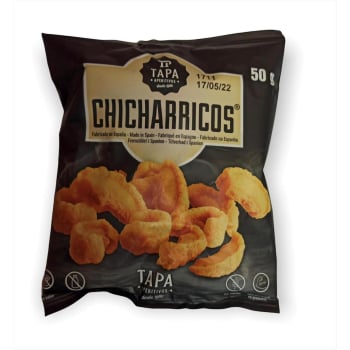 Chicharricos La Madrileña sin gluten y sin lactosa 50 g.