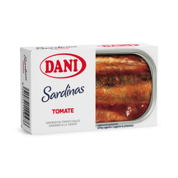Sardinas en salsa de tomate Dani 78 g.