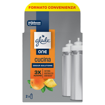 Ambientador automático especial cocinas recambio Glade One 2 ud.