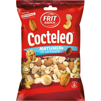 Cocktail de frutos secos sin sal añadida Frit Ravich sin gluten 120 g.