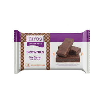 Bizcocho de chocolate con leche con pepitas de chocolate Airos sin gluten 200 g.