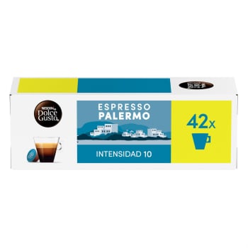 Café cápuslas intenso Palermo Nescafé Dolce Gusto 42 ud.
