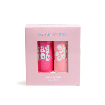 Bálsamo labial y mejillas jelly glow tints Magic Studio 2 ud.