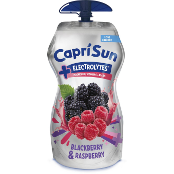 CapriSun + Electrolytes sabor blackberry & raspberry 33 cl.
