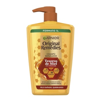 Champú tesoros de miel Original Remedies Garnier 1000 ml.