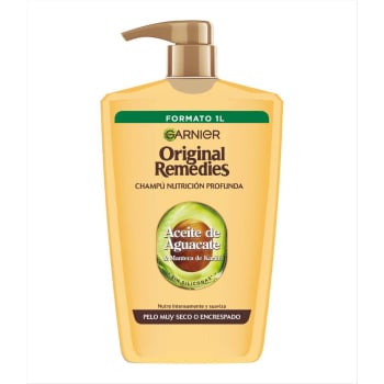 Champú aceite de aguacate Original Remedies Garnier 1000 ml.