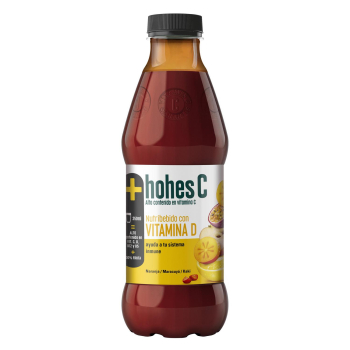 Zumo de naranja, maracuyá y kaki plus vitaminaD Hohes C botella 1 l.