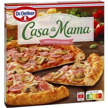 Pizza prosciutto Casa di Mama Dr. Oetker 380 g.