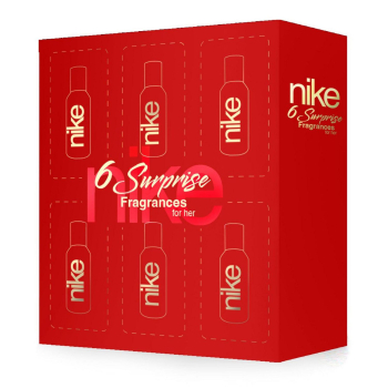 Estuche Nike Surprise Woman: agua de colonia 6 unidades 30 ml. 6 x 30 ml