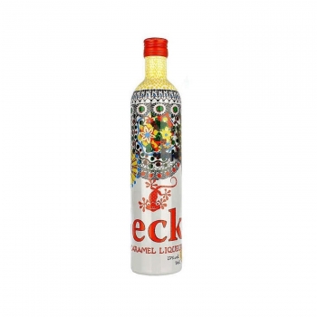 Vodka Gecko sabor caramelo 70 cl.
