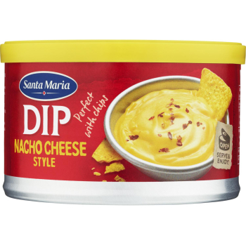 Salsa de queso dipear Santa María lata 250 g.