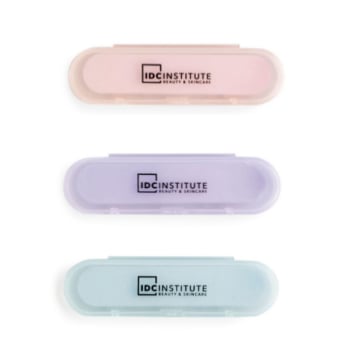 Mini lima de dos caras con estuche protector IDC Institute 1 ud.