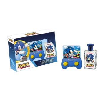 Estuche Sonic: colonia 50 m y juego de agua.
