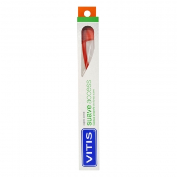 Cepillo dental cabezal pequeño suave Vitis 1 ud.