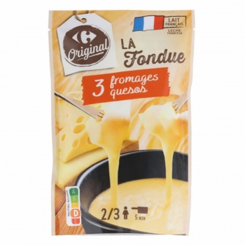 Queso fondue Original Carrefour 400 g.