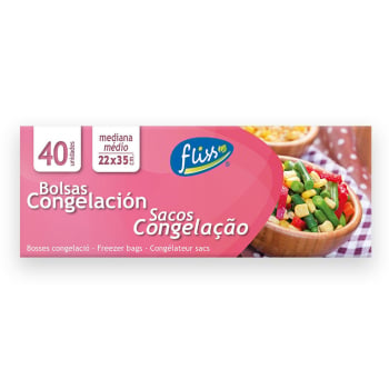 Bolsa congelación mediana Fliss 40 ud.