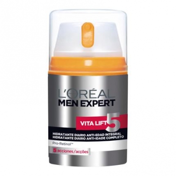 Crema hidratante anti-edad Vita Lift 5 L'Oréal-Men Expert 50 ml.