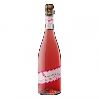 Vino Lambrusco rosado Monteberin 75 cl.