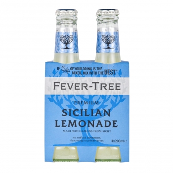 Fever-Trees sicilian lemonade pack 4 botellas 20 cl. 