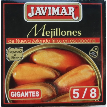 Mejillones en escabeche Javimar 81 g.