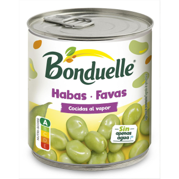 Habas finas Natur + Bonduelle 265 g.