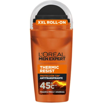 Desodorante roll-on anti-transpirante Thermic Resist L'Oréal Men Expert 50 ml.