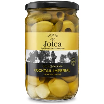 Aceitunas verdes sin hueso Jolca 360 g.