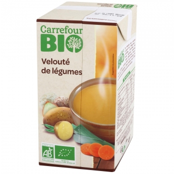 Crema de siete verduras ecológica Carrefour Bio 1 l. 