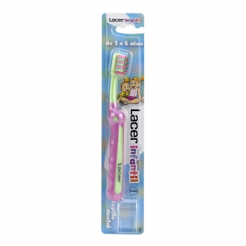 Cepillo de dientes infantil de 2 a 6 años Lacer 1 ud.