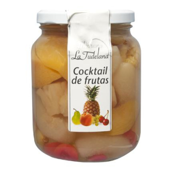 Cocktail frutas La Tudelana 410 g.